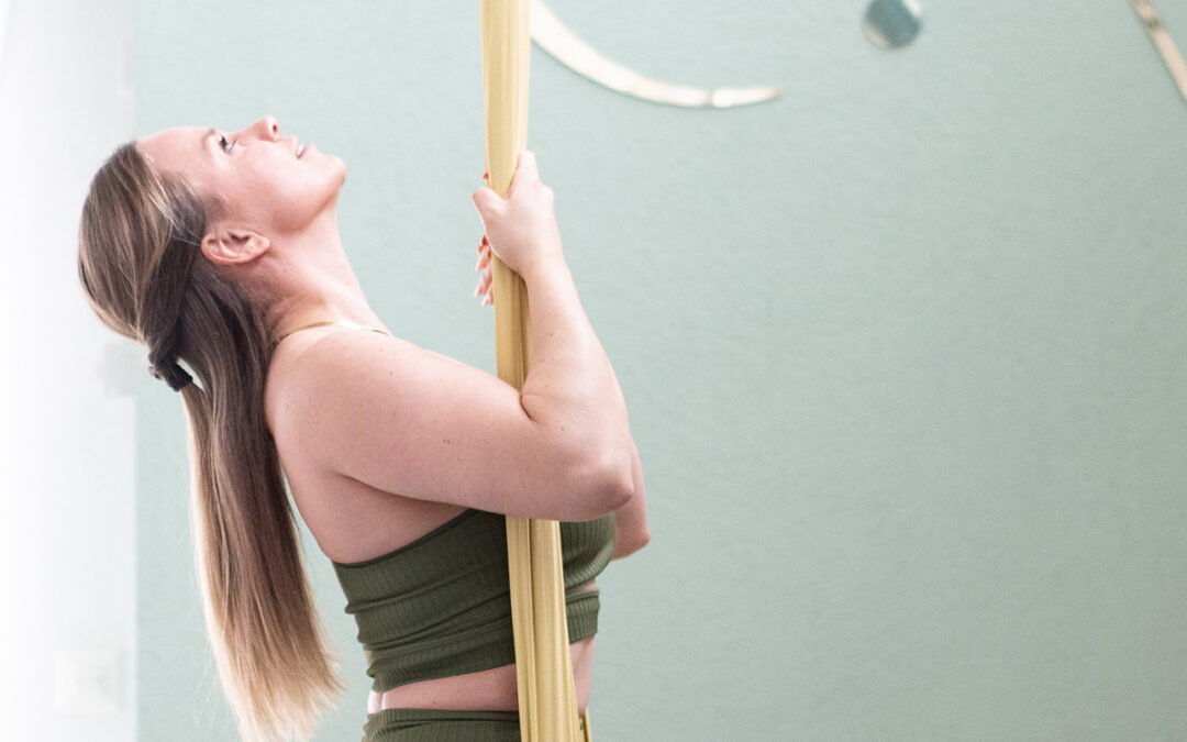 Adélaïde : yoga aérien et pole dance